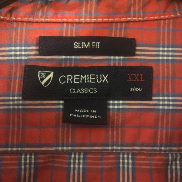 Cremieux Slim Fit Mens Shirt - Picture 2 of 2